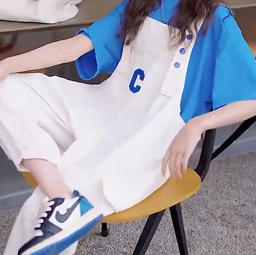 KYII Girls suits children Cute summer two Set ky22197