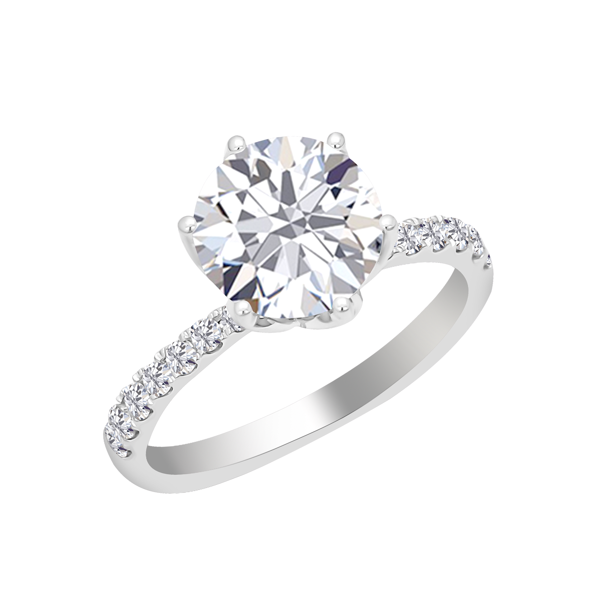 TAKA Jewellery IGI Certified 2.39ct | I | VS1 Round Brilliant Lab Grown Diamon Ring 18K