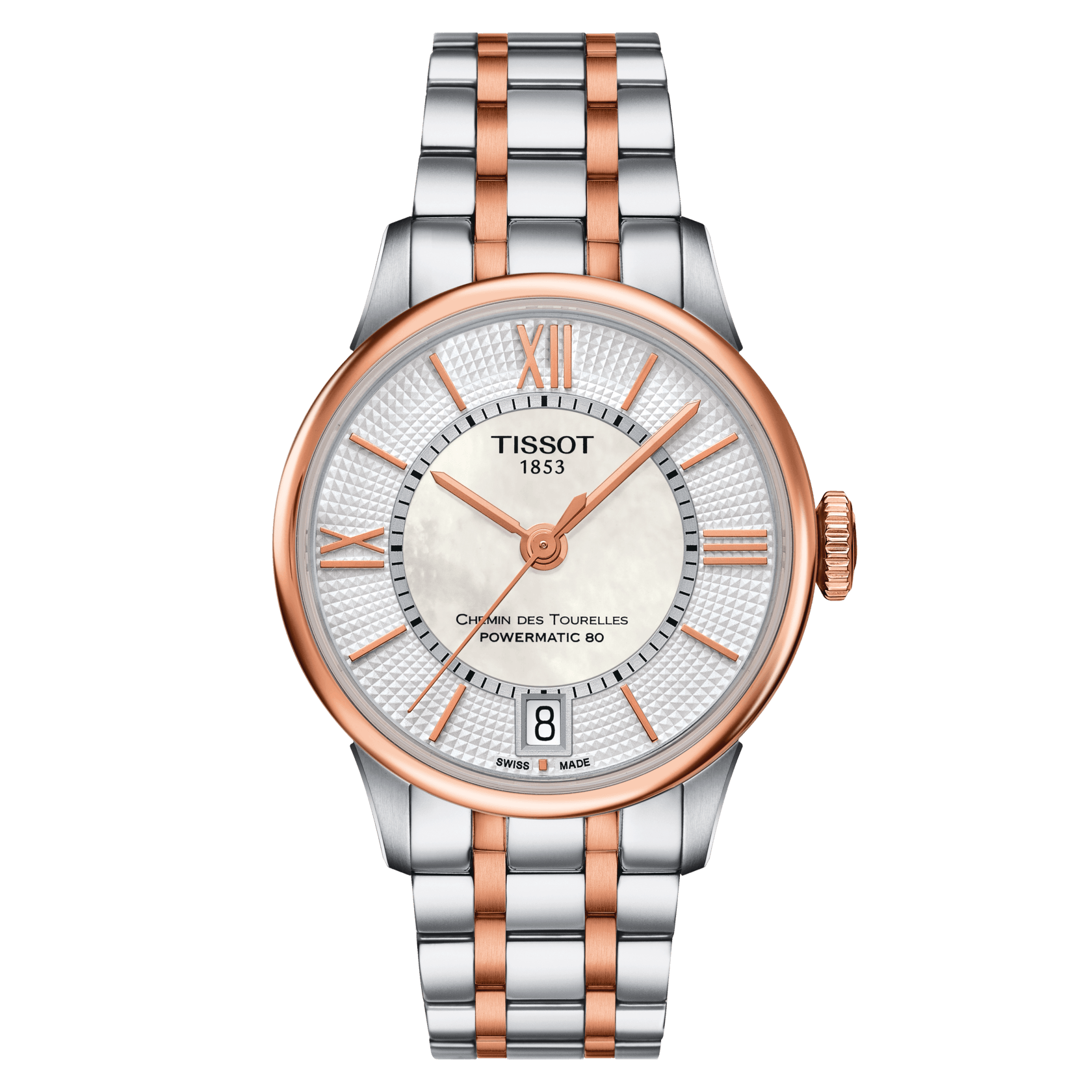 Tissot Chemin des Tourelles Powermatic 80 Lady Watch (T0992072211802)