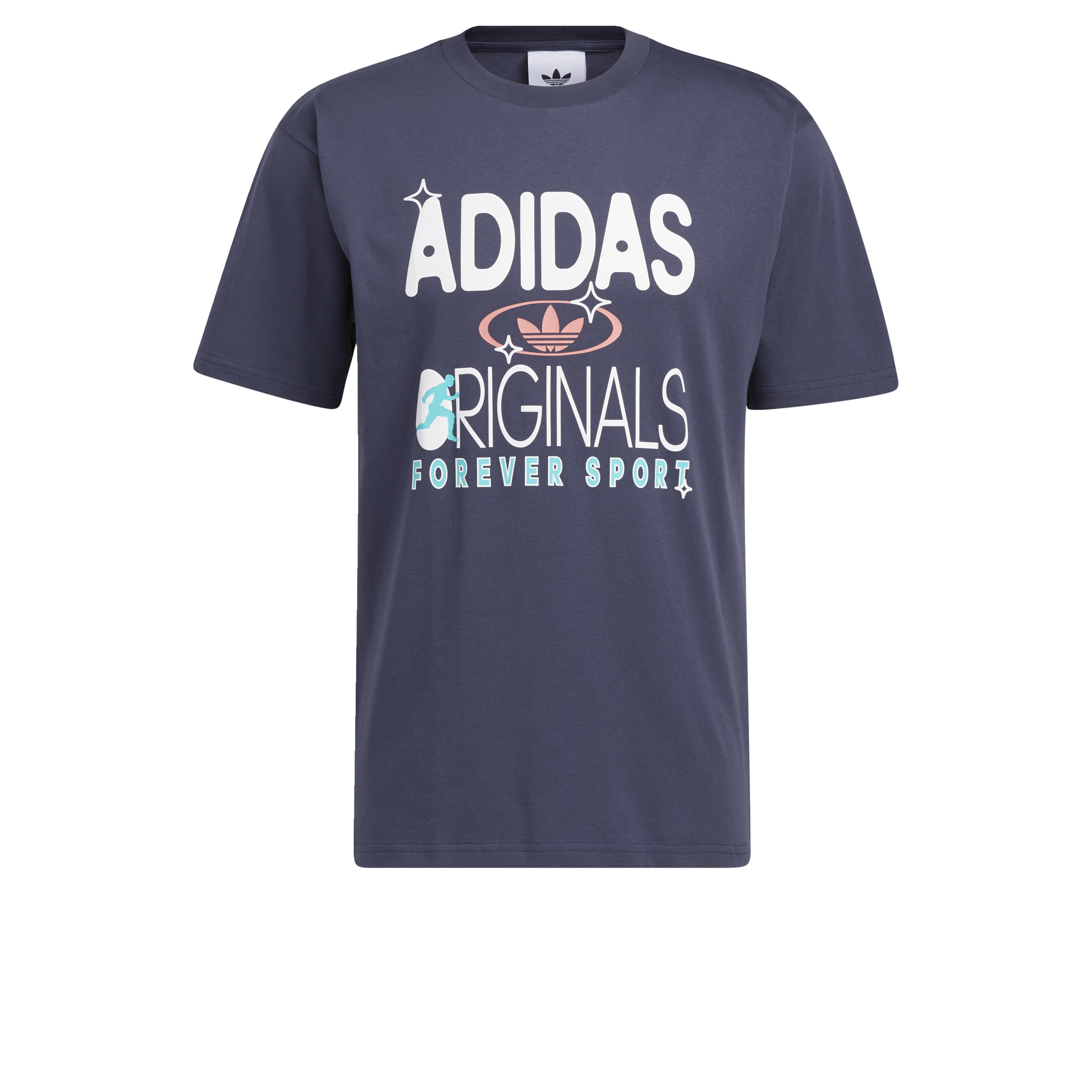 adidas Lifestyle adidas Originals Forever Sport Short Sleeve Tee Men Blue HC2124